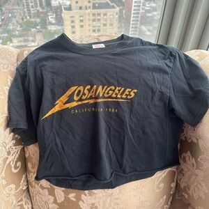 Brandy Melville LA cropped tshirt!!